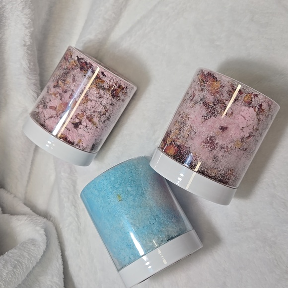 Limited Supply! Bambi's Bubbles Collection- Bath Salt 8oz & Wooden Spoon - Picture 2 of 5